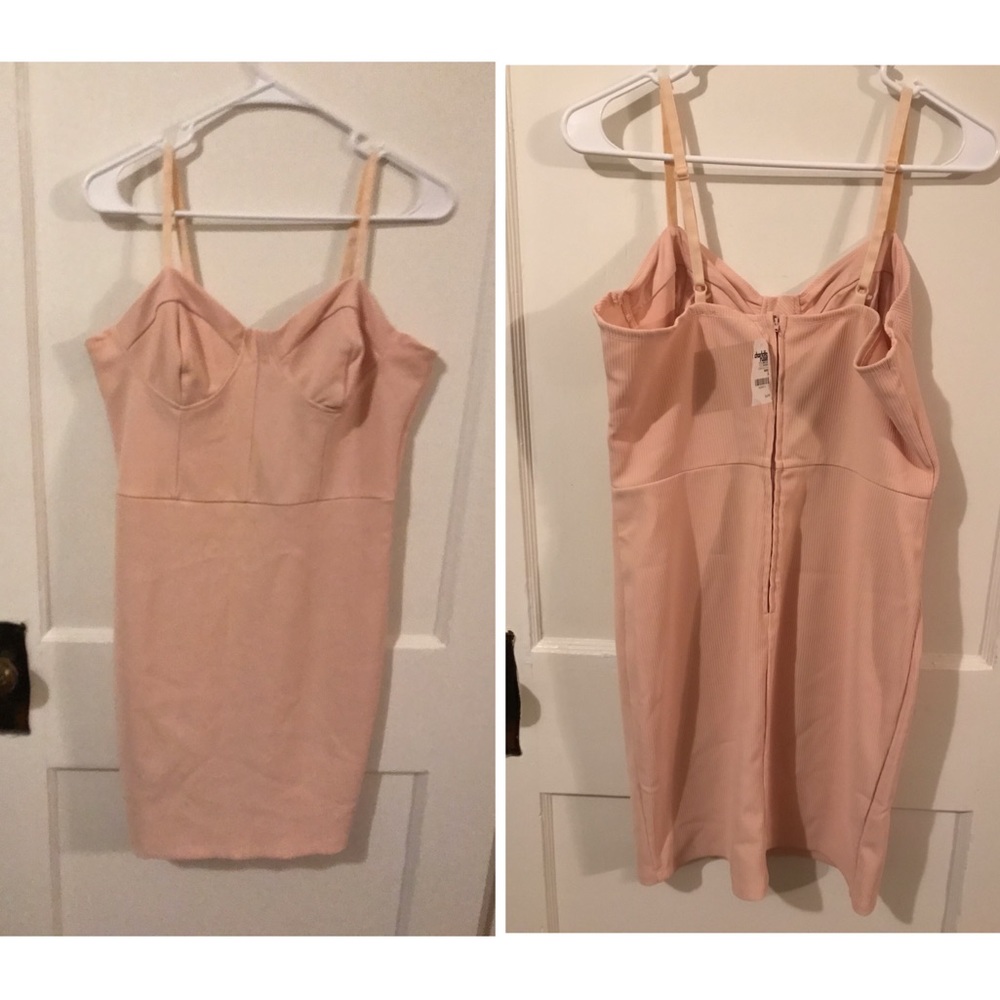 Charlotte Russe New With Tags Bodycon Dress! Blush